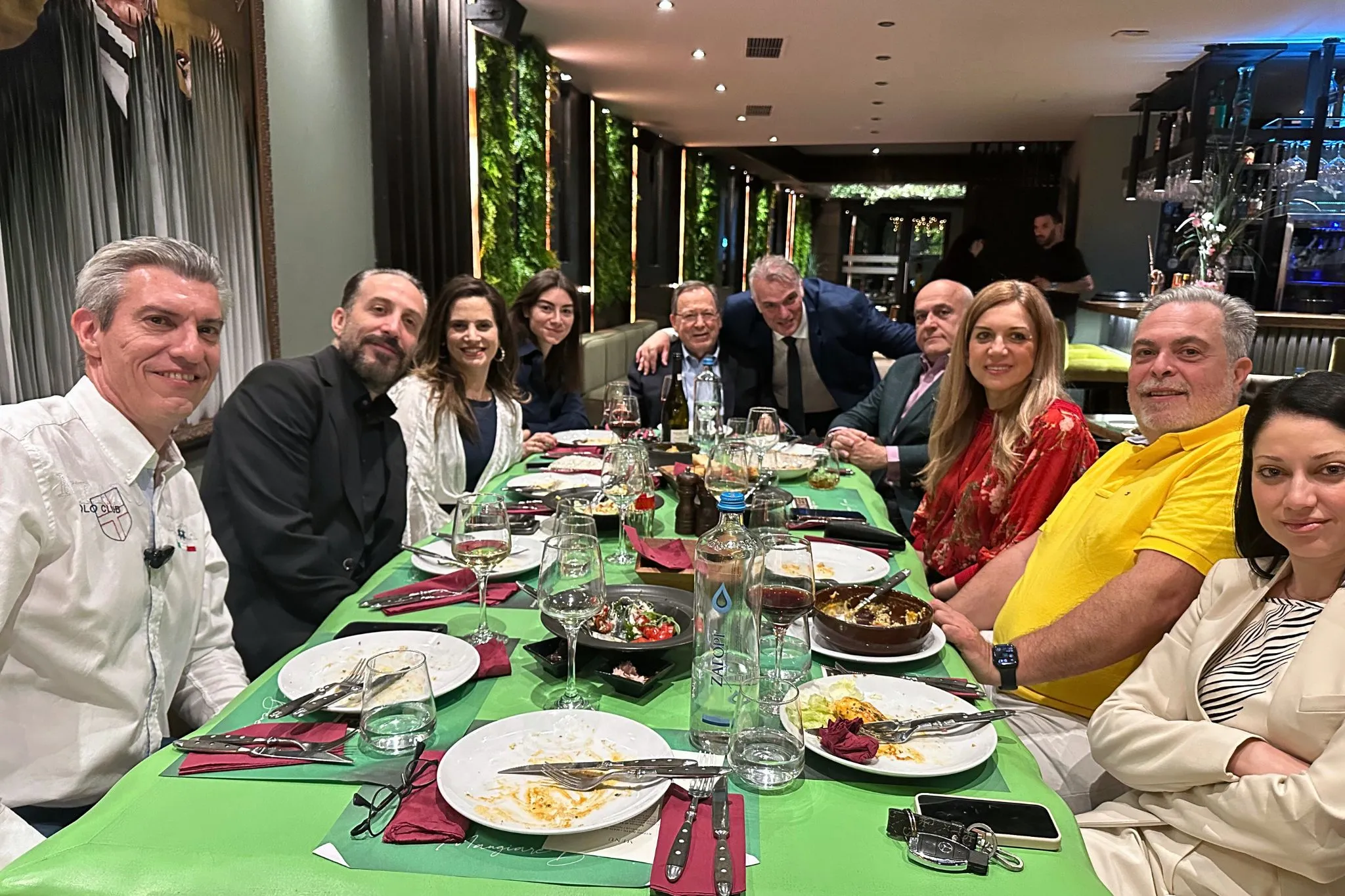 faculty & trainee dinner 1